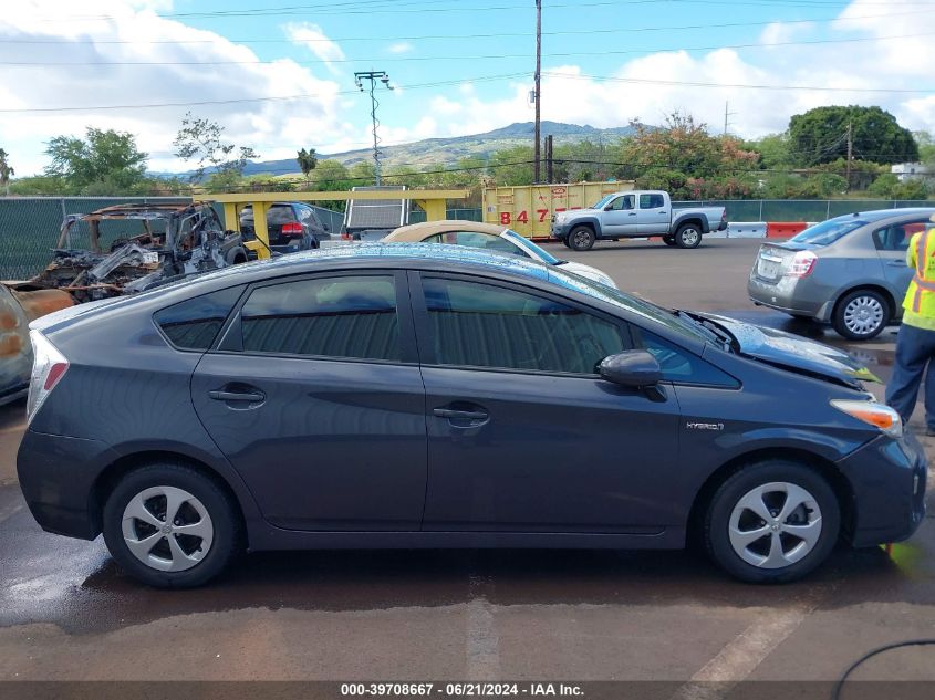 2013 Toyota Prius Five/Four/Three/Three Se/Two VIN: JTDKN3DU6D5657628 Lot: 39708667