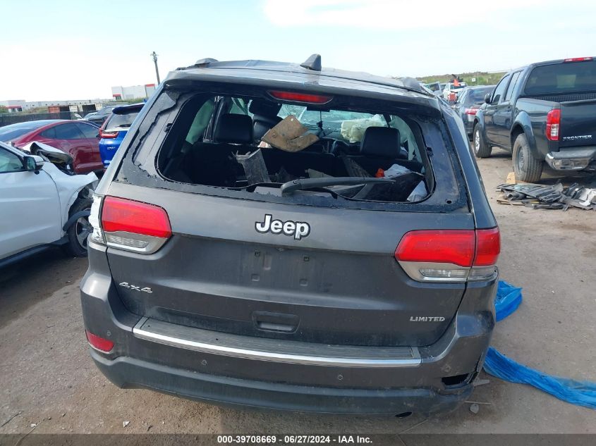 2016 Jeep Grand Cherokee Limited VIN: 1C4RJFBGXGC347684 Lot: 39708669