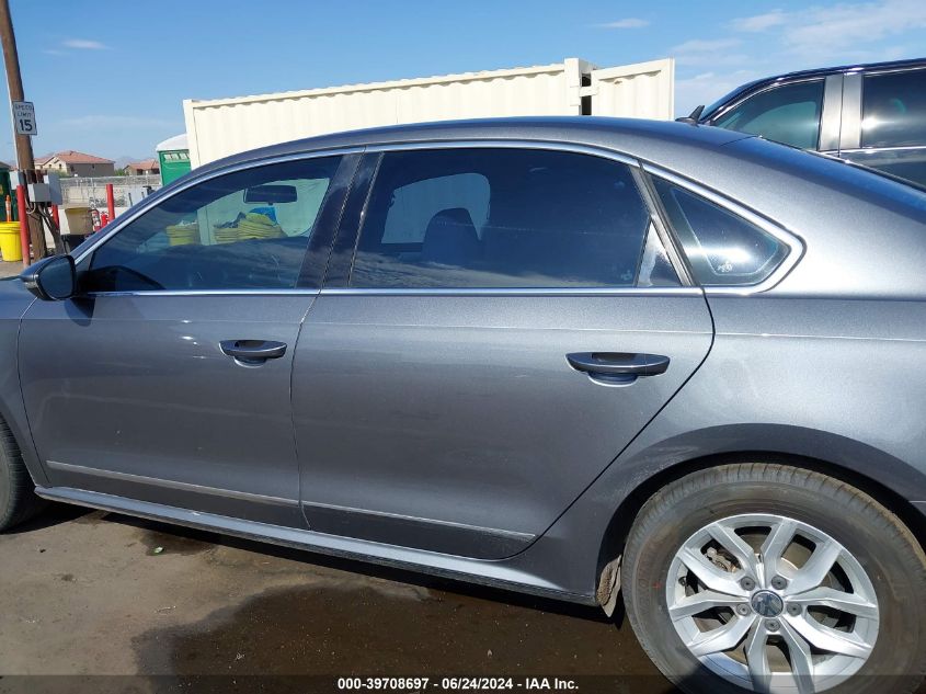 2016 Volkswagen Passat 1.8T S VIN: 1VWAT7A38GC019236 Lot: 39708697