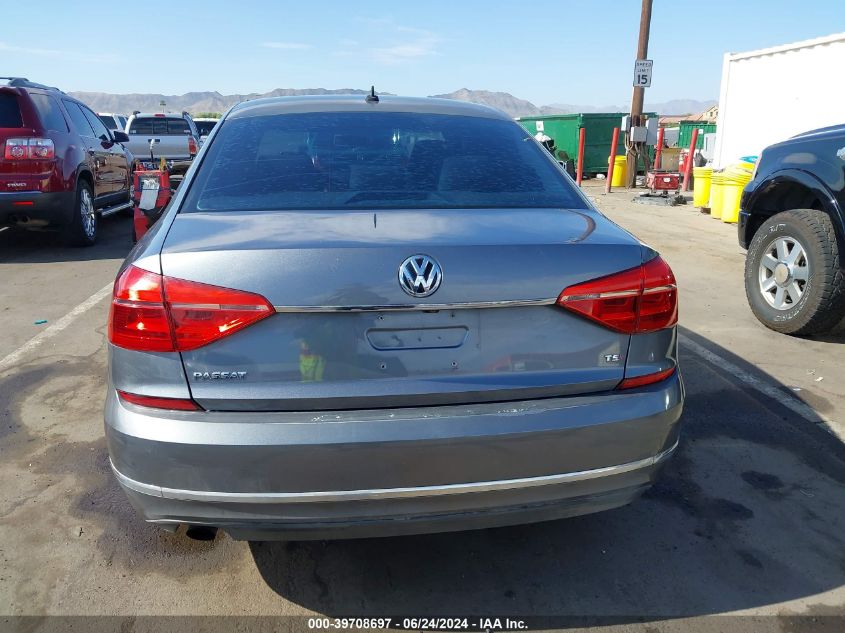 2016 Volkswagen Passat 1.8T S VIN: 1VWAT7A38GC019236 Lot: 39708697