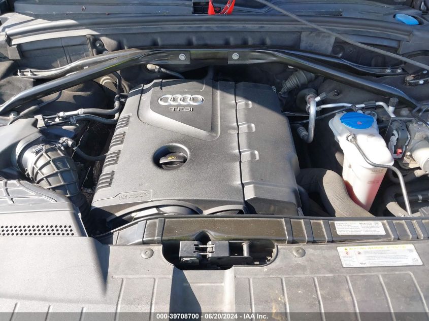 2012 Audi Q5 2.0T Premium VIN: WA1LFAFP5CA021537 Lot: 39708700