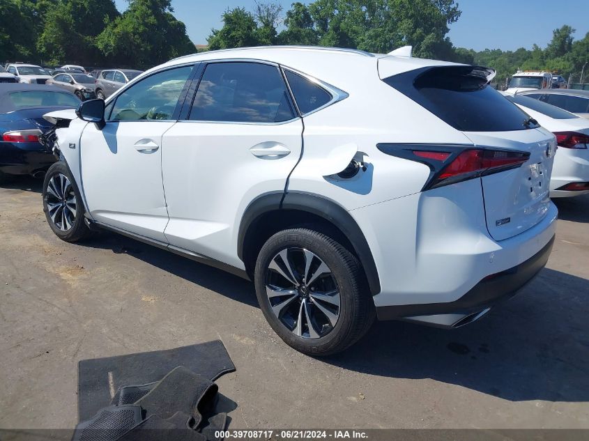 VIN JTJSARDZ2L2231006 2020 Lexus NX 300, F Sport no.3