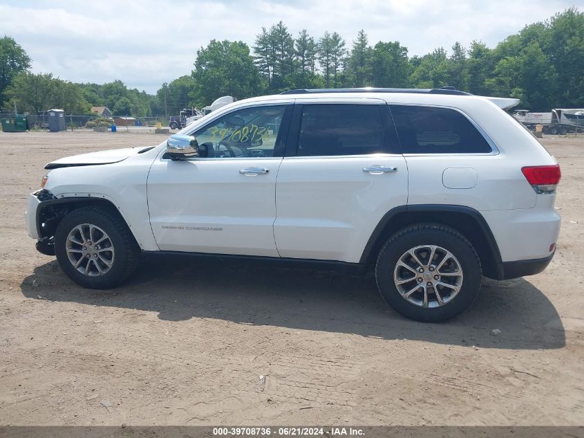 2015 Jeep Grand Cherokee Limited VIN: 1C4RJFBGXFC679929 Lot: 39708736