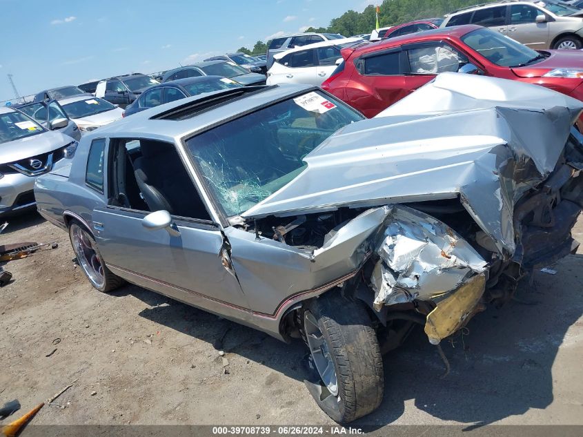 1985 Chevrolet Monte Carlo VIN: 1G1GZ37G4FR207979 Lot: 39708739