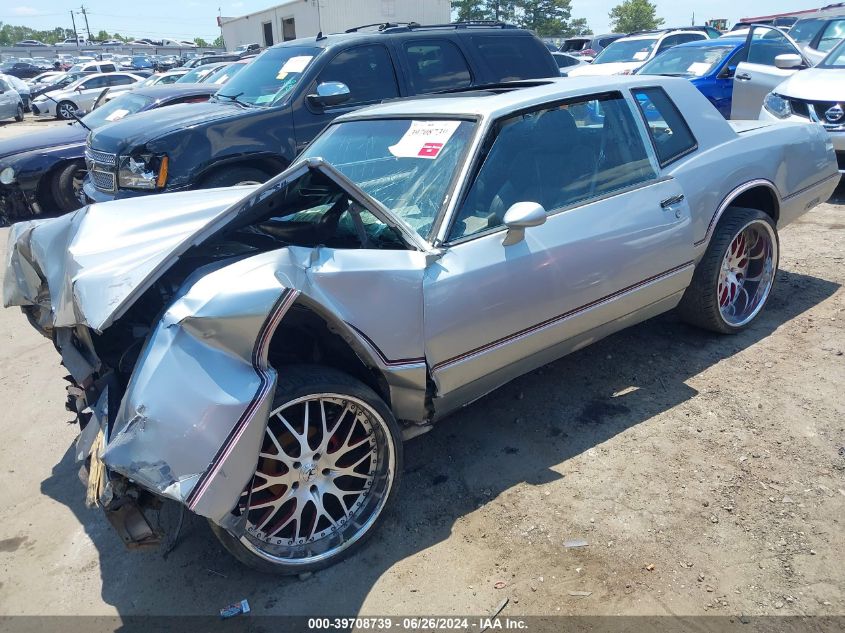 1985 Chevrolet Monte Carlo VIN: 1G1GZ37G4FR207979 Lot: 39708739