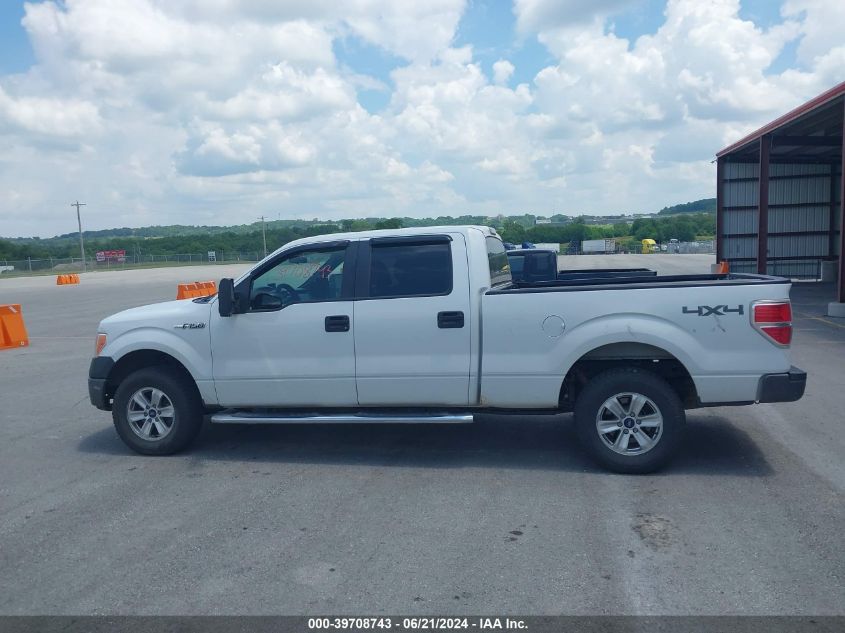 2013 Ford F-150 Xl VIN: 1FTFW1EF4DKE88875 Lot: 39708743