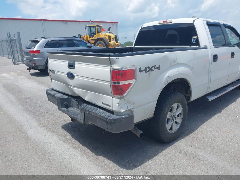 2013 Ford F-150 Xl VIN: 1FTFW1EF4DKE88875 Lot: 39708743