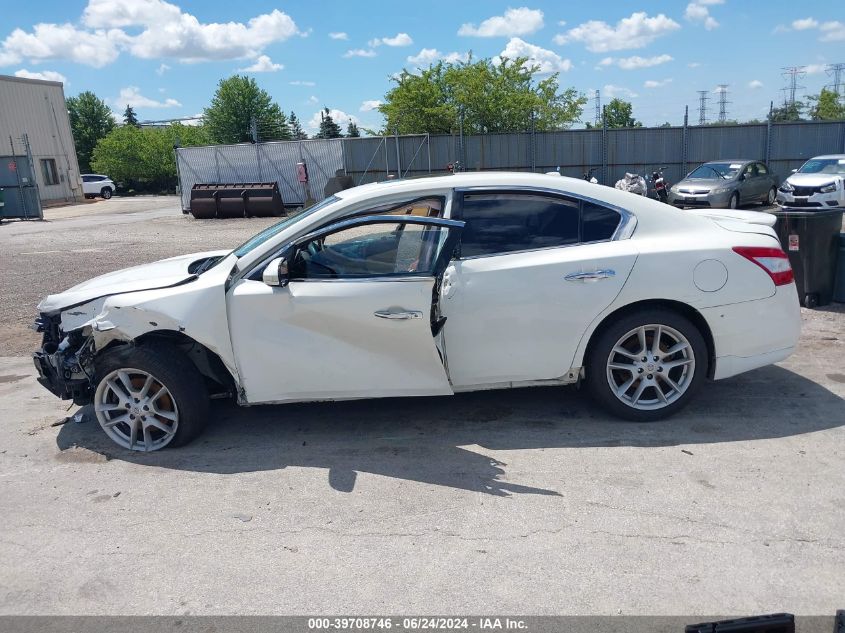 2011 Nissan Maxima 3.5 Sv VIN: 1N4AA5AP3BC844826 Lot: 39708746