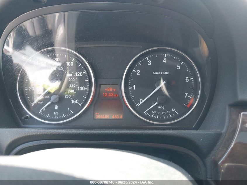 2008 BMW 328I VIN: WBAVA37558NL52038 Lot: 39708748