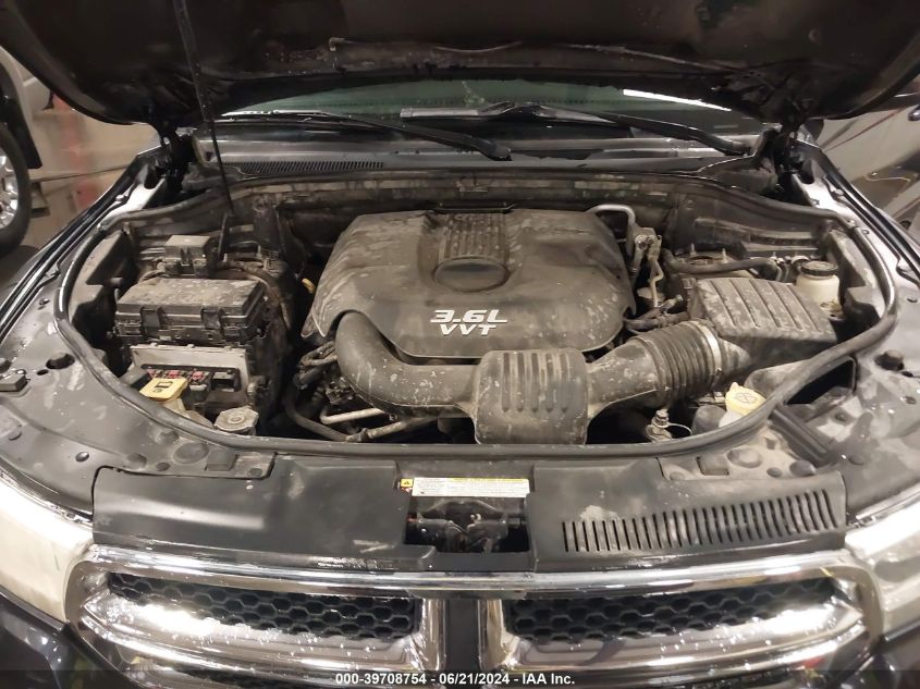 2013 Dodge Durango Sxt VIN: 1C4RDJAGXDC598325 Lot: 39708754