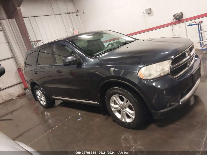 2013 Dodge Durango Sxt VIN: 1C4RDJAGXDC598325 Lot: 39708754