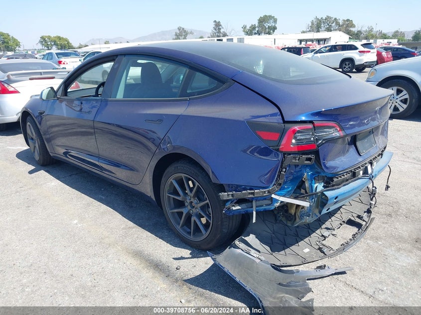 2023 TESLA MODEL 3 U   U(VIN: 5YJ3E1EA6PF492180