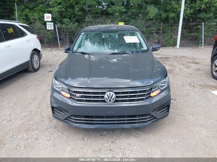 2017 Volkswagen Passat 1.8T R-Line VIN: 1VWDT7A33HC012824 Lot: 39708770