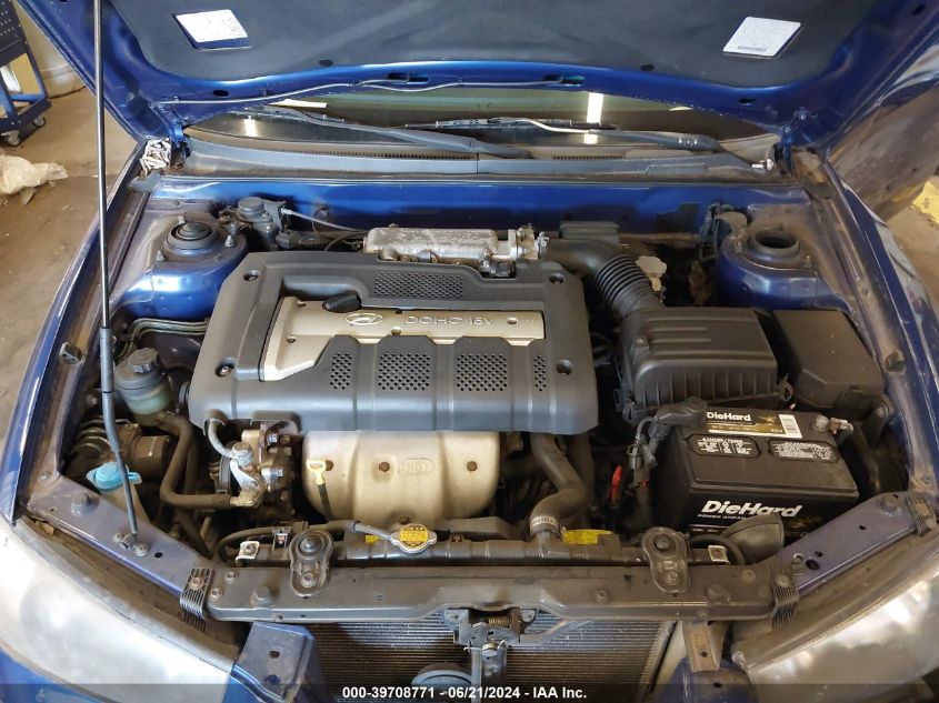 2001 Hyundai Elantra Gls/Gt VIN: KMHDN55D61U031870 Lot: 39708771