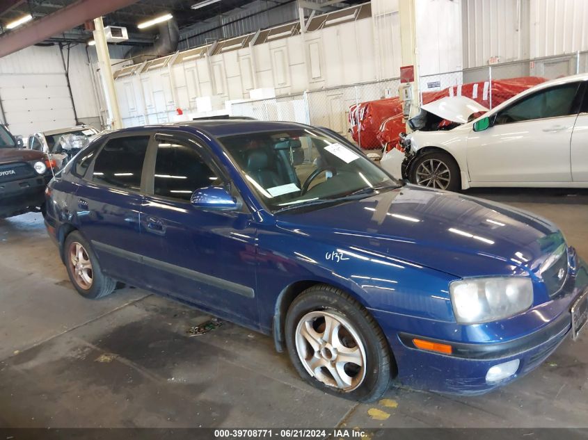 2001 Hyundai Elantra Gls/Gt VIN: KMHDN55D61U031870 Lot: 39708771