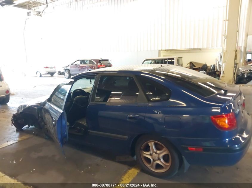 2001 Hyundai Elantra Gls/Gt VIN: KMHDN55D61U031870 Lot: 39708771