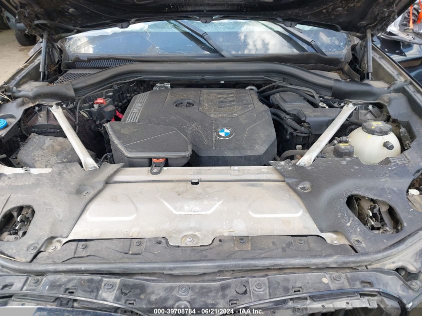 2020 BMW X3 Sdrive30I VIN: 5UXTY3C07L9B65130 Lot: 39708784