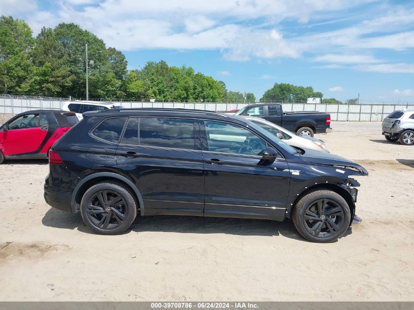 2024 Volkswagen Tiguan 2.0T Se R-Line Black VIN: 3VVCB7AX5RM073372 Lot: 39708786