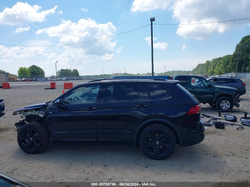 2024 Volkswagen Tiguan 2.0T Se R-Line Black VIN: 3VVCB7AX5RM073372 Lot: 39708786