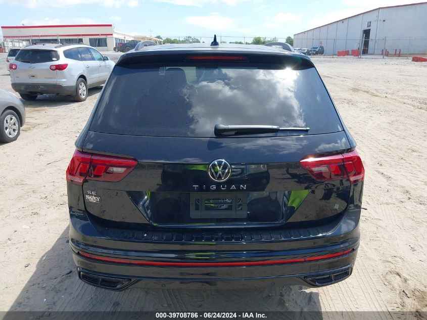 2024 Volkswagen Tiguan 2.0T Se R-Line Black VIN: 3VVCB7AX5RM073372 Lot: 39708786