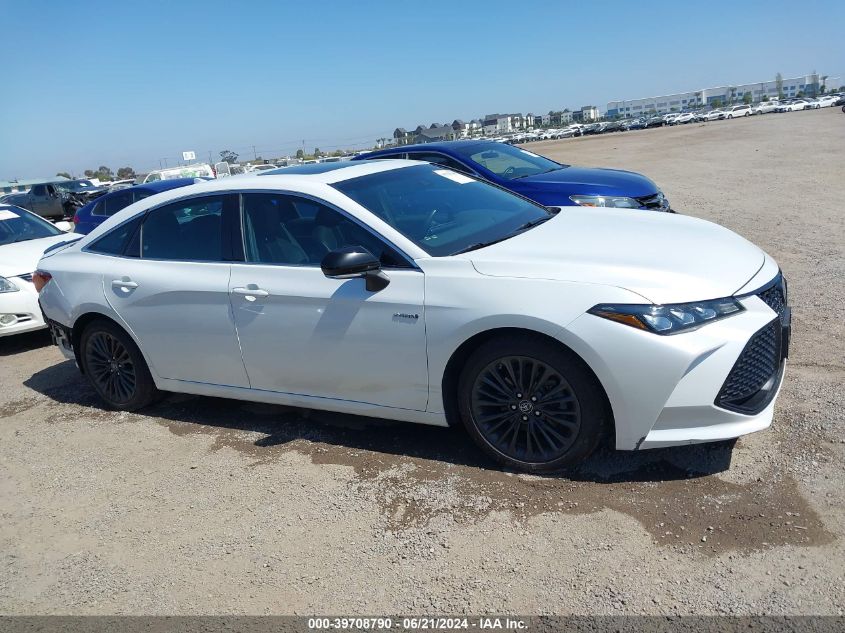 2019 Toyota Avalon Hybrid Xse VIN: 4T1B21FB9KU007523 Lot: 39708790