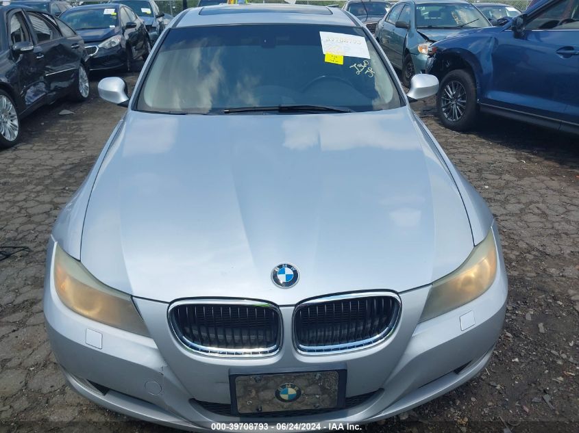 2011 BMW 328I xDrive VIN: WBAPK5C55BF122802 Lot: 39708793