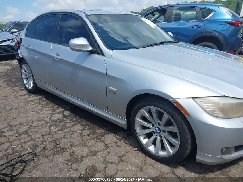 2011 BMW 328I xDrive VIN: WBAPK5C55BF122802 Lot: 39708793