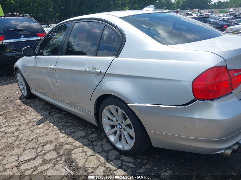 2011 BMW 328I xDrive VIN: WBAPK5C55BF122802 Lot: 39708793