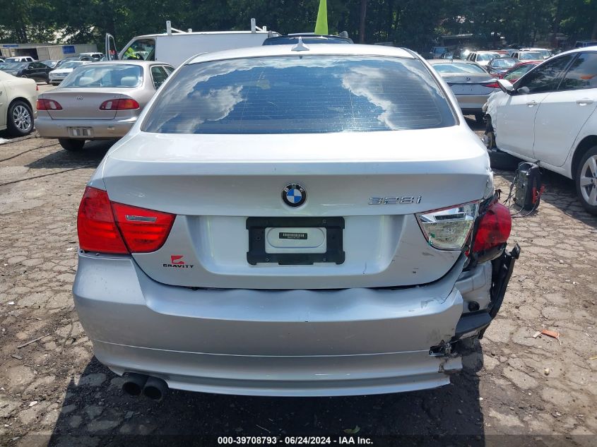 2011 BMW 328I xDrive VIN: WBAPK5C55BF122802 Lot: 39708793