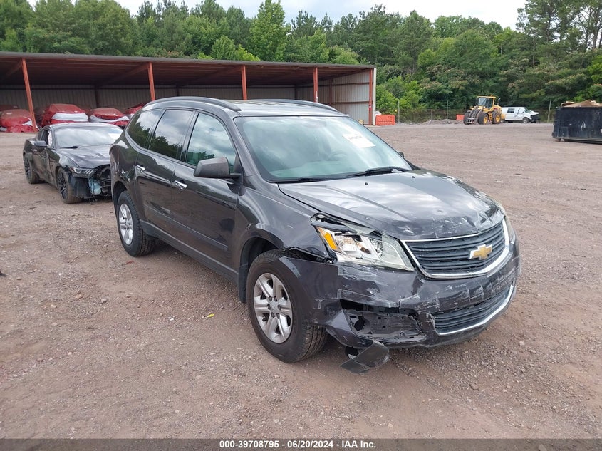 2016 Chevrolet Traverse Ls VIN: 1GNKRFKD5GJ257118 Lot: 39708795