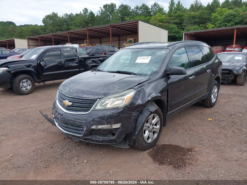 2016 Chevrolet Traverse Ls VIN: 1GNKRFKD5GJ257118 Lot: 39708795