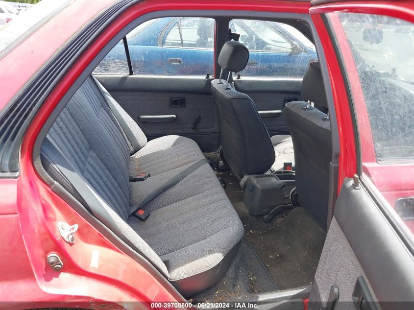 1990 Toyota Corolla Dlx VIN: JT2AE94A6L3295422 Lot: 39708800