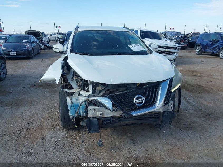 2018 Nissan Murano Sv VIN: 5N1AZ2MG9JN135524 Lot: 39708807