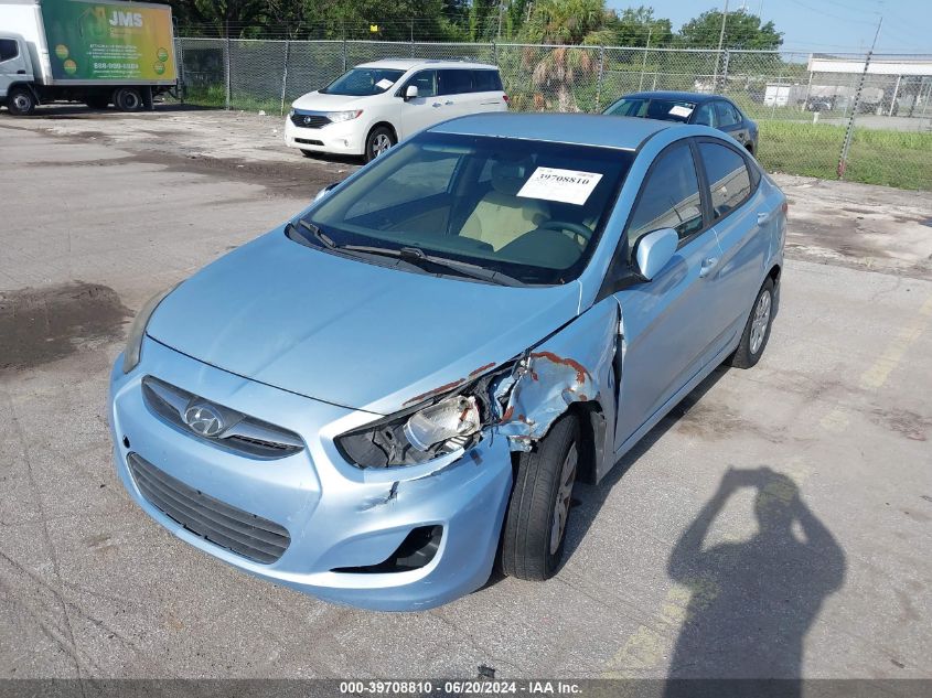 2014 Hyundai Accent Gls VIN: KMHCT4AE9EU717658 Lot: 39708810