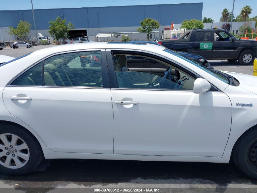 2007 Toyota Camry Hybrid VIN: JTNBB46K373003286 Lot: 39708812