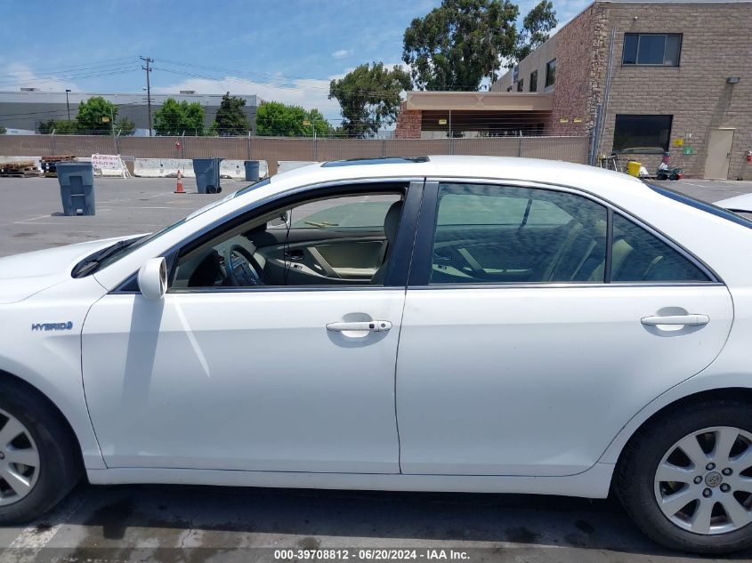 2007 Toyota Camry Hybrid VIN: JTNBB46K373003286 Lot: 39708812