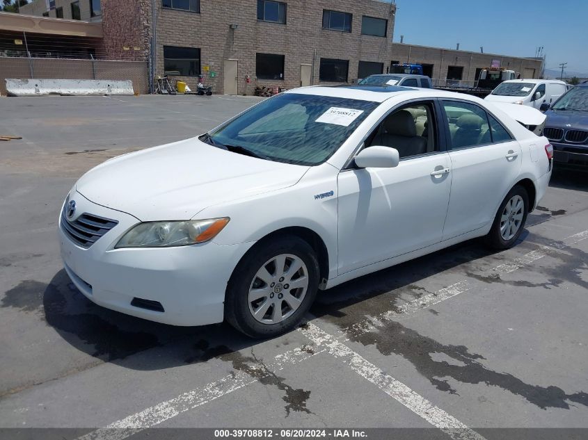 2007 Toyota Camry Hybrid VIN: JTNBB46K373003286 Lot: 39708812