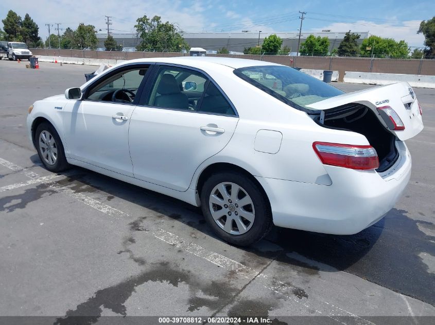 2007 Toyota Camry Hybrid VIN: JTNBB46K373003286 Lot: 39708812