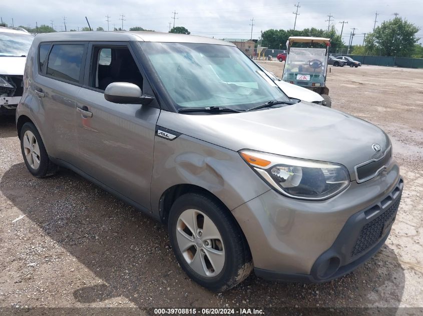 2016 Kia Soul VIN: KNDJN2A26G7279991 Lot: 39708815