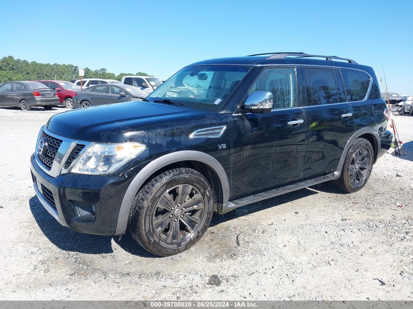 2017 Nissan Armada Platinum VIN: JN8AY2NE6H9707841 Lot: 39708820