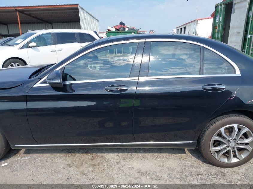 2016 Mercedes-Benz C 300 4Matic/Luxury 4Matic/Sport 4Matic VIN: 55SWF4KBXGU099693 Lot: 39708829