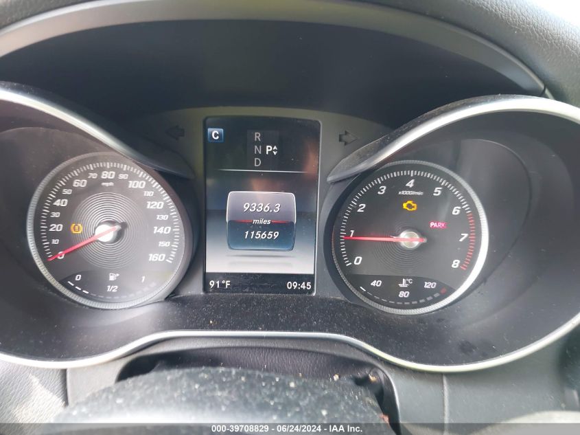 2016 Mercedes-Benz C 300 4Matic/Luxury 4Matic/Sport 4Matic VIN: 55SWF4KBXGU099693 Lot: 39708829