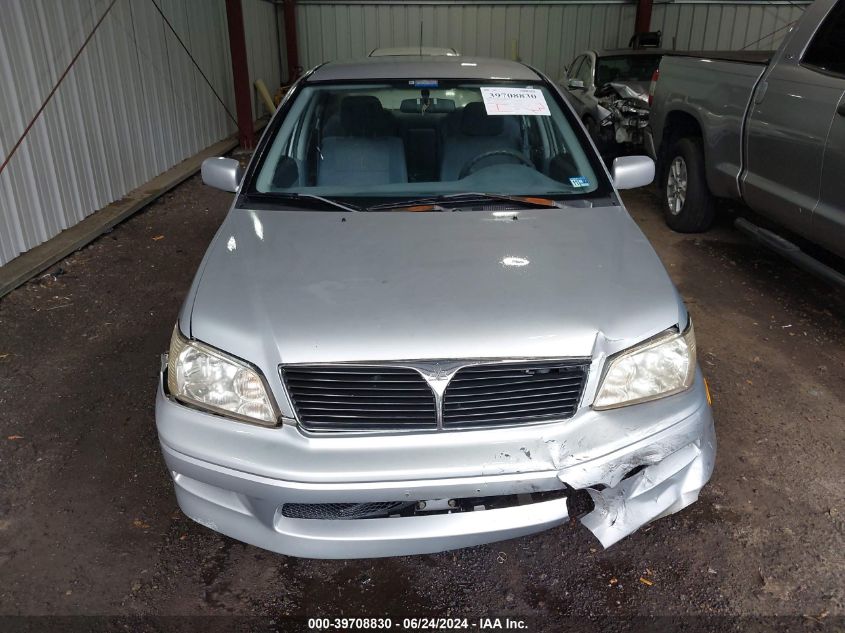 2002 Mitsubishi Lancer Ls VIN: JA3AJ36E02U053748 Lot: 39708830