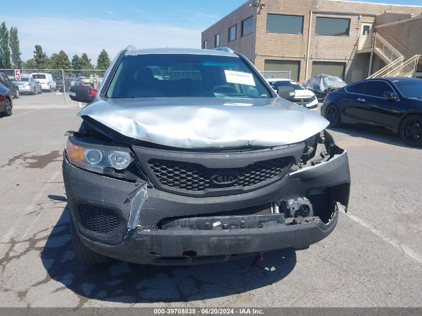 2012 Kia Sorento Lx V6 VIN: 5XYKTDA21CG281490 Lot: 39708835