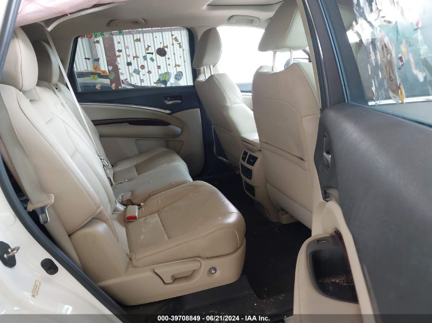 2016 Acura Mdx Acurawatch Plus Package VIN: 5FRYD3H2XGB005229 Lot: 39708849