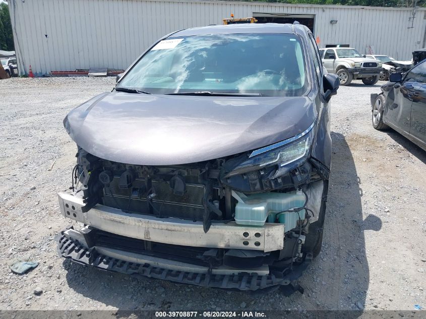 2021 Toyota Sienna Le VIN: 5TDKRKEC3MS030691 Lot: 39708877