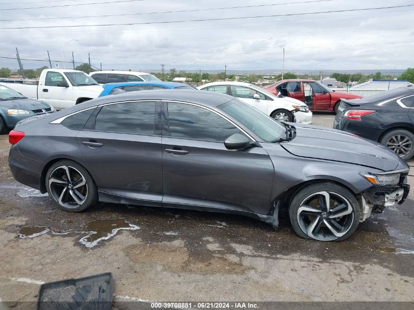 2018 Honda Accord Sport VIN: 1HGCV1F32JA063765 Lot: 39708881