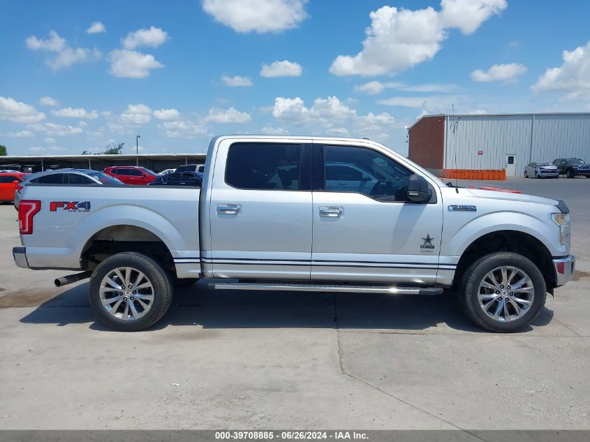 2016 Ford F-150 Xlt VIN: 1FTEW1EGXGKF25453 Lot: 39708885