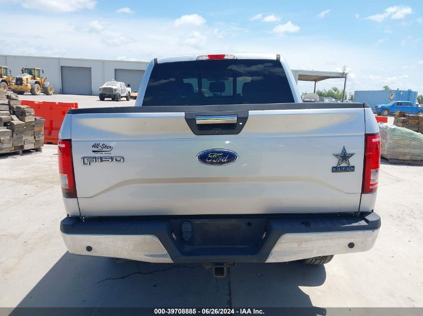 2016 Ford F-150 Xlt VIN: 1FTEW1EGXGKF25453 Lot: 39708885