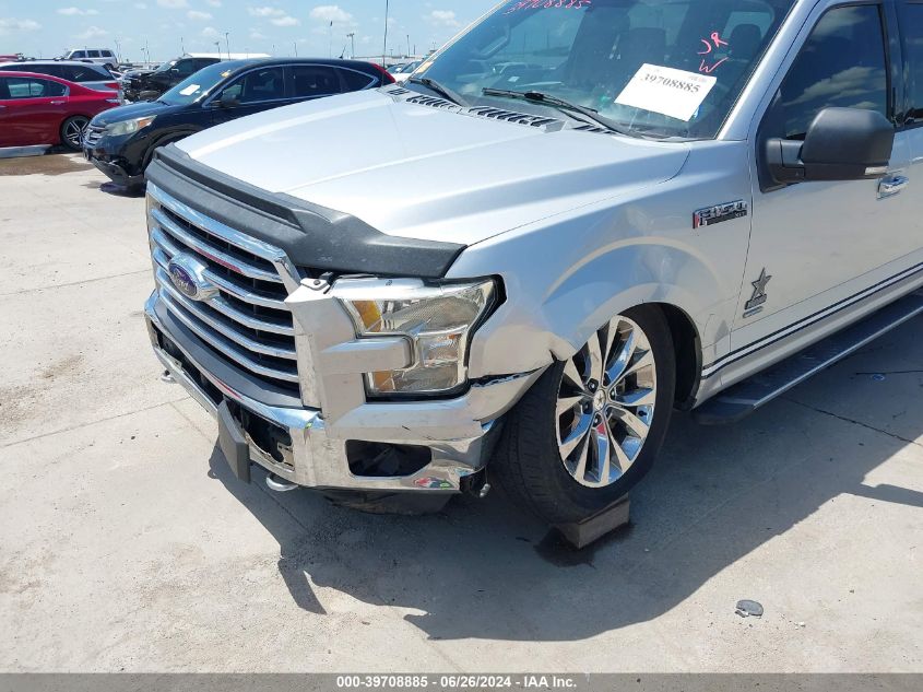 2016 Ford F-150 Xlt VIN: 1FTEW1EGXGKF25453 Lot: 39708885